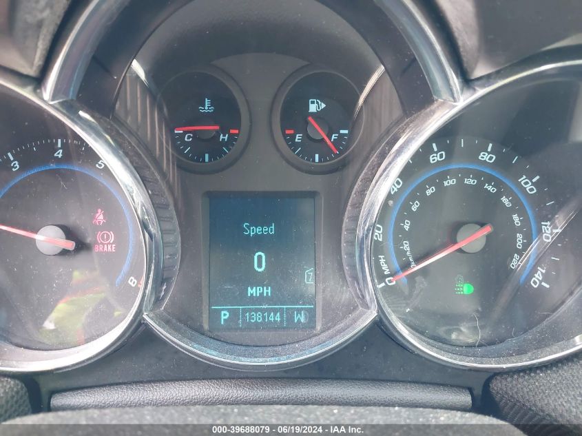 2011 Chevrolet Cruze Ltz VIN: 1G1PH5S99B7231854 Lot: 39688079