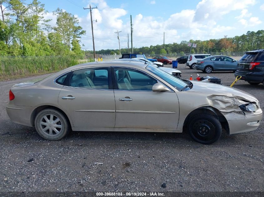 2005 Buick Lacrosse Cxl VIN: 2G4WD532951209477 Lot: 39688103