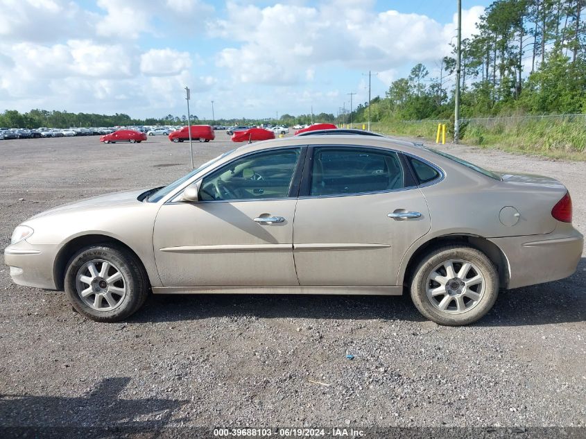 2005 Buick Lacrosse Cxl VIN: 2G4WD532951209477 Lot: 39688103