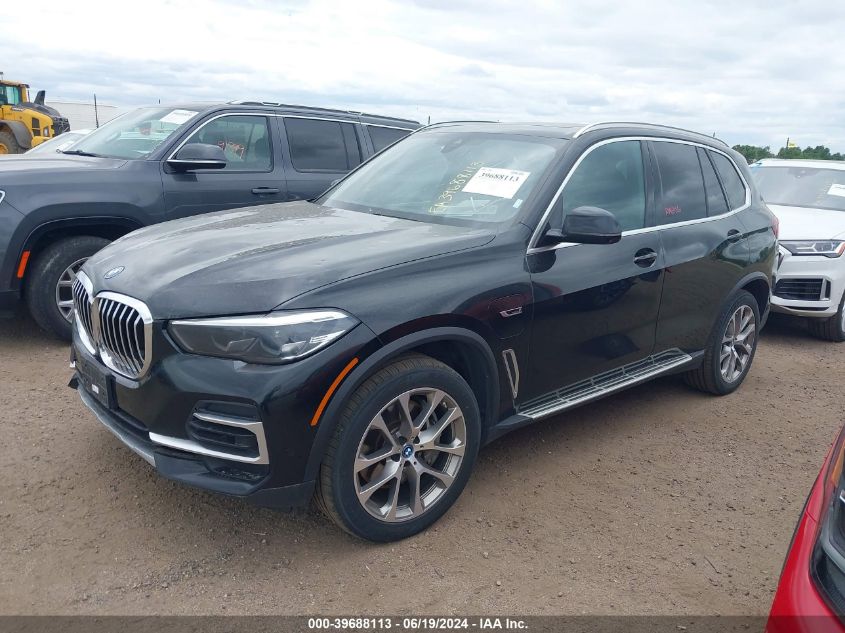 2023 BMW X5 Phev xDrive45E VIN: 5UXTA6C0XP9P19236 Lot: 39688113