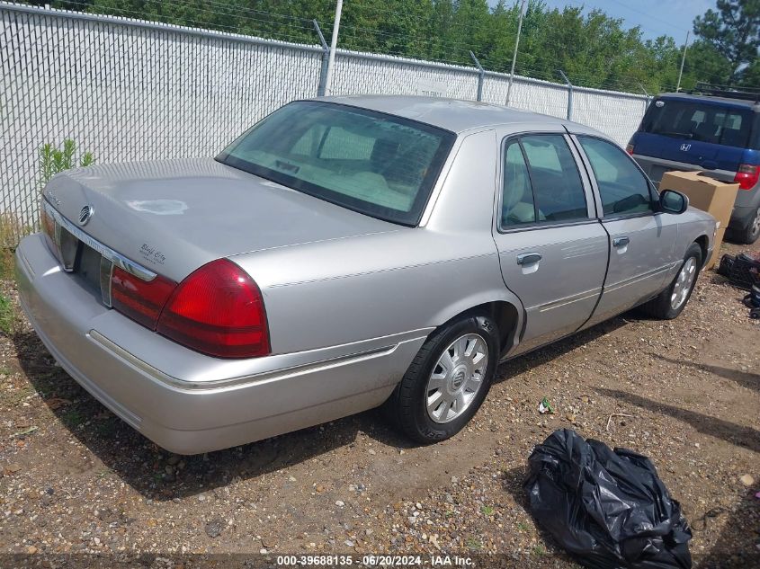 2004 Mercury Grand Marquis Ls VIN: 2MEFM75W64X627425 Lot: 39688135