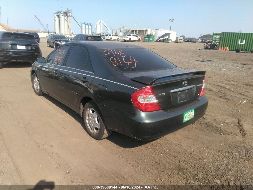 4T1BF32K32U520031 | 2002 TOYOTA CAMRY