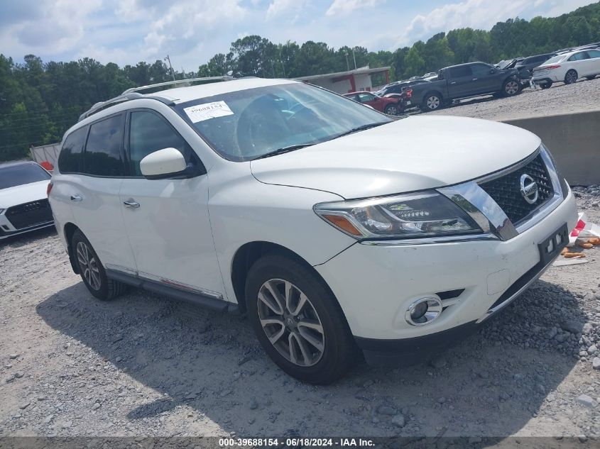 2013 Nissan Pathfinder Sl VIN: 5N1AR2MM4DC684327 Lot: 40654440