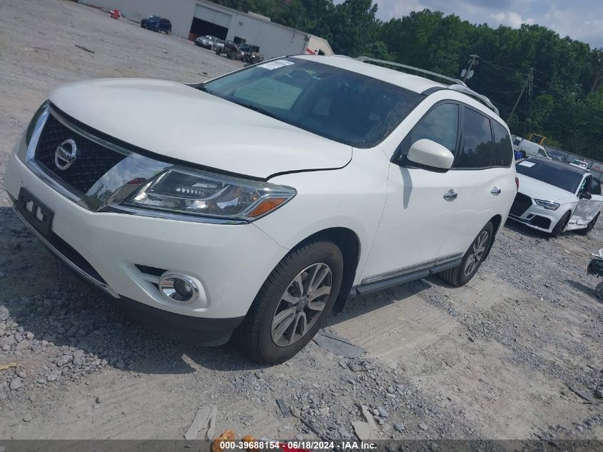 2013 Nissan Pathfinder Sl VIN: 5N1AR2MM4DC684327 Lot: 40654440