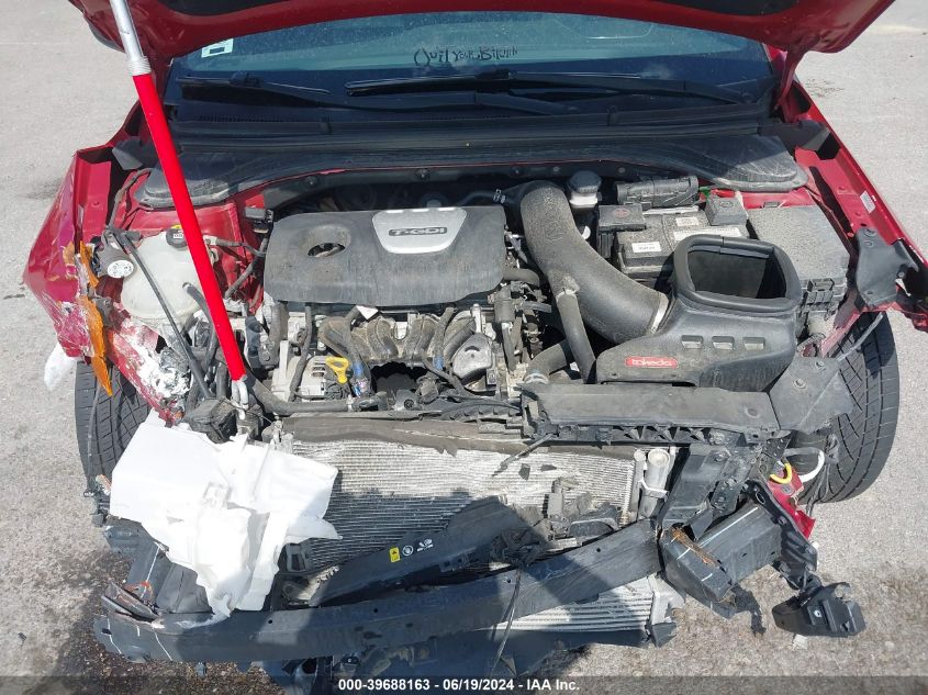 2019 Hyundai Elantra Sport VIN: KMHD04LB1KU820018 Lot: 39688163