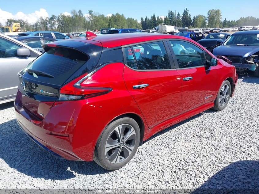 2019 Nissan Leaf Sv VIN: 1N4AZ1CP0KC314635 Lot: 39688177