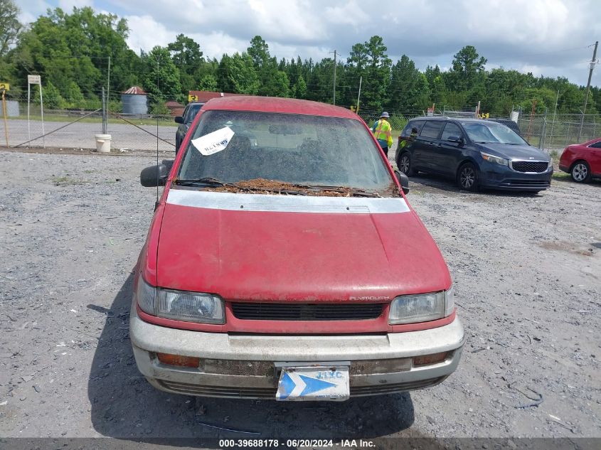 1994 Plymouth Colt Vista Se/Se VIN: JP3EB50G3RZ011318 Lot: 39688178