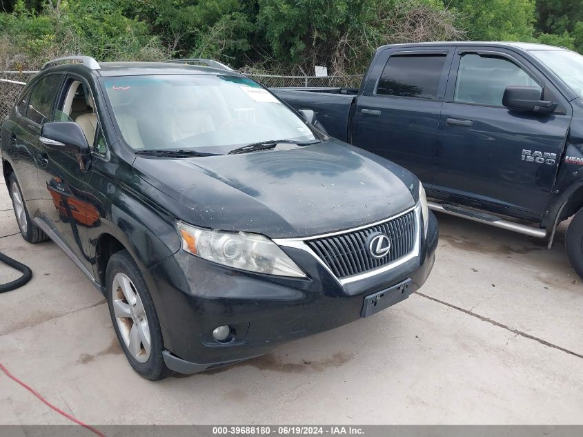 2010 Lexus Rx 350 VIN: 2T2BK1BA3AC007963 Lot: 39688180