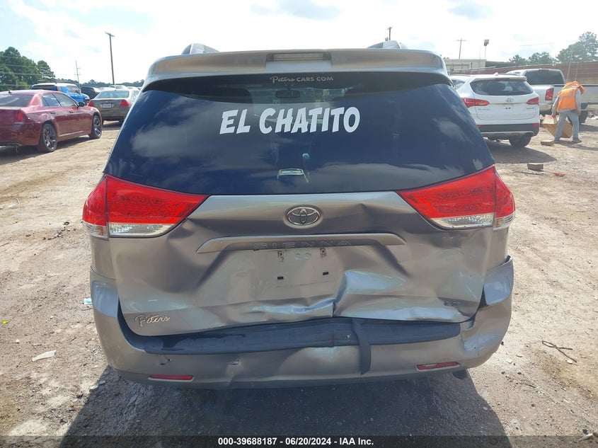 2011 Toyota Sienna Le V6 VIN: 5TDKK3DC0BS158153 Lot: 39688187