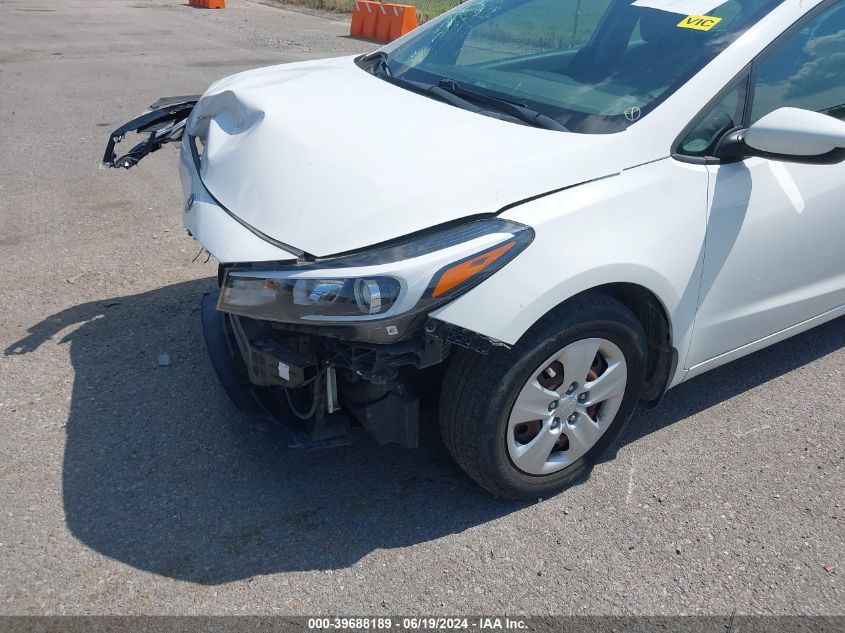 2017 Kia Forte Lx VIN: 3KPFK4A77HE130061 Lot: 39688189