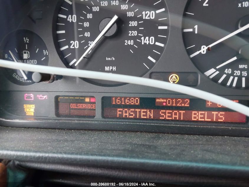 2001 BMW 740Ia VIN: WBAGG83401DN85791 Lot: 39688192