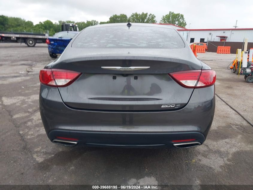 2015 Chrysler 200 S VIN: 1C3CCCBG2FN736132 Lot: 39688195