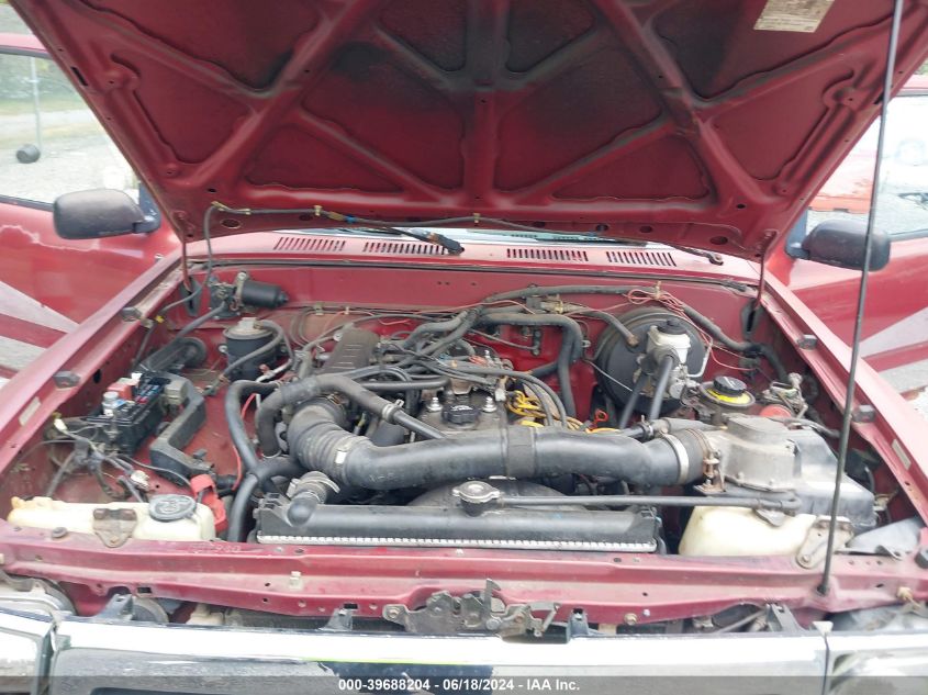 1991 Toyota Pickup 1/2 Ton Sht Wheelbase Dlx VIN: JT4RN01P5M7048661 Lot: 39688204