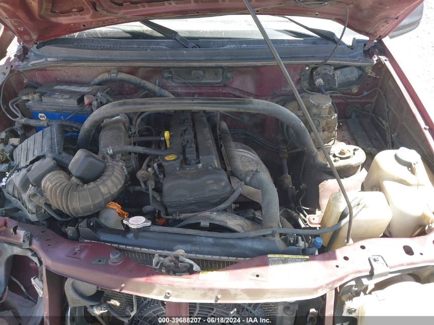 2002 Chevrolet Tracker Hard Top Base VIN: 2CNBE13C726922180 Lot: 39688207