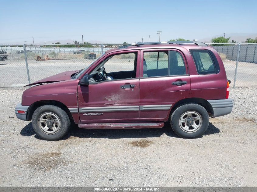 2002 Chevrolet Tracker Hard Top Base VIN: 2CNBE13C726922180 Lot: 39688207