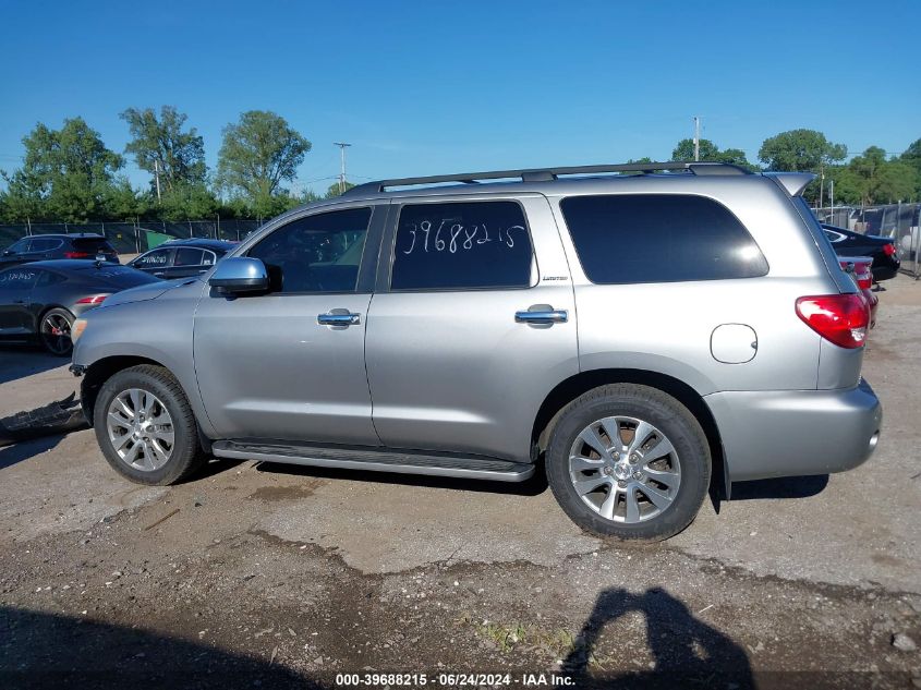 5TDBY68A58S015846 2008 Toyota Sequoia Limited 5.7L V8