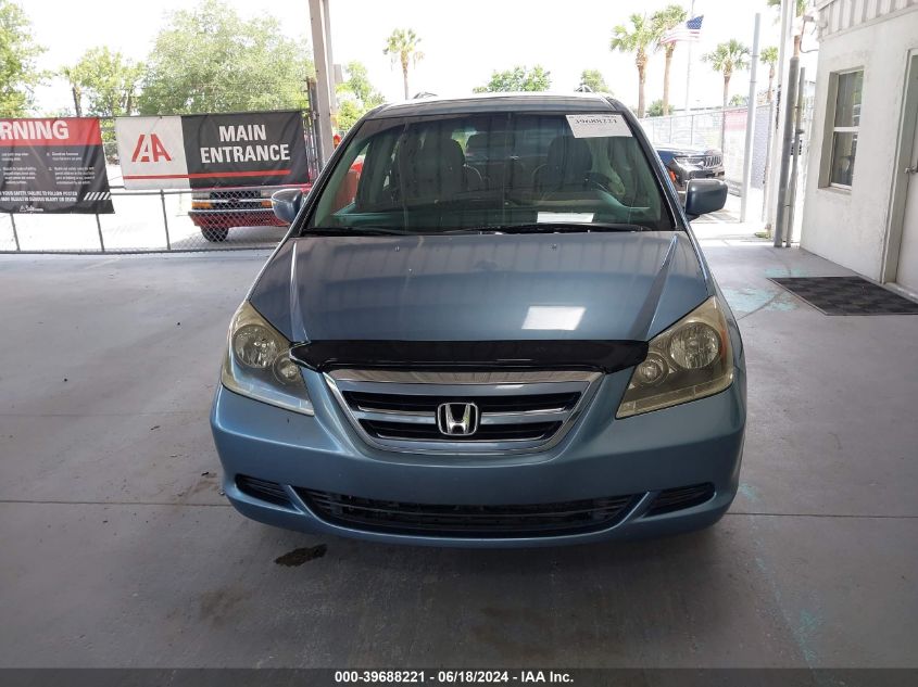 2006 Honda Odyssey Ex-L VIN: 5FNRL386X6B121248 Lot: 39688221