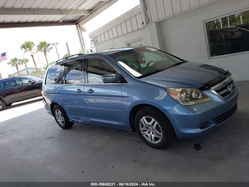 2006 Honda Odyssey Ex-L VIN: 5FNRL386X6B121248 Lot: 39688221