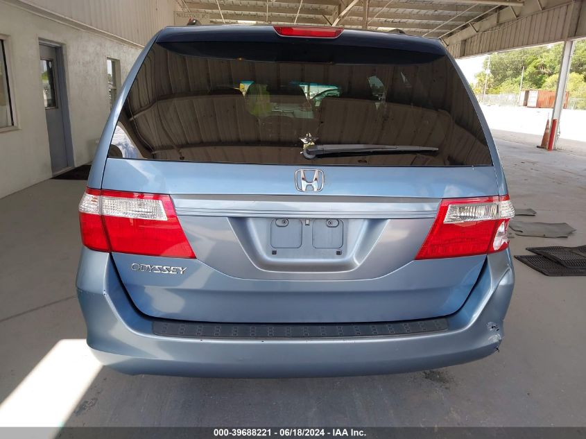 2006 Honda Odyssey Ex-L VIN: 5FNRL386X6B121248 Lot: 39688221