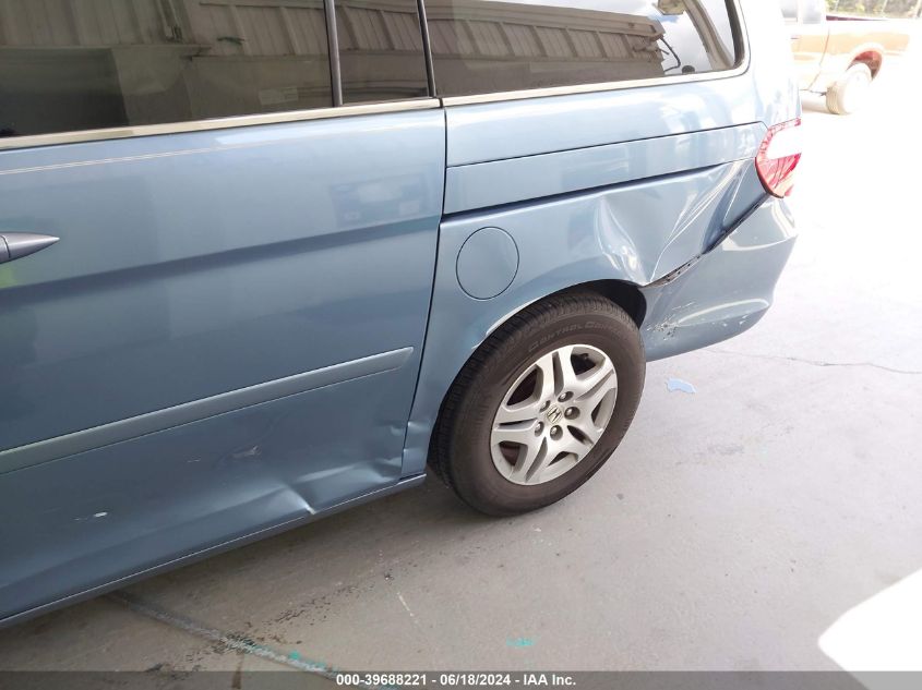 2006 Honda Odyssey Ex-L VIN: 5FNRL386X6B121248 Lot: 39688221