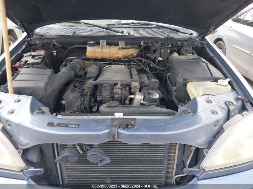 2005 Mercedes-Benz Ml 500 4Matic VIN: 4JGAB75E95A543534 Lot: 39688223