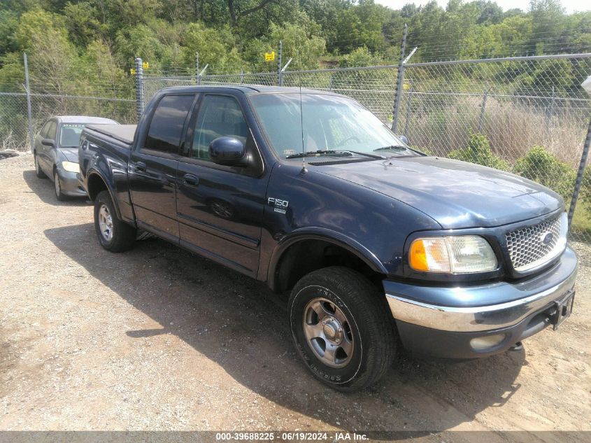 2002 Ford F-150 Lariat/Xlt VIN: 1FTRW08602KE36322 Lot: 39688225