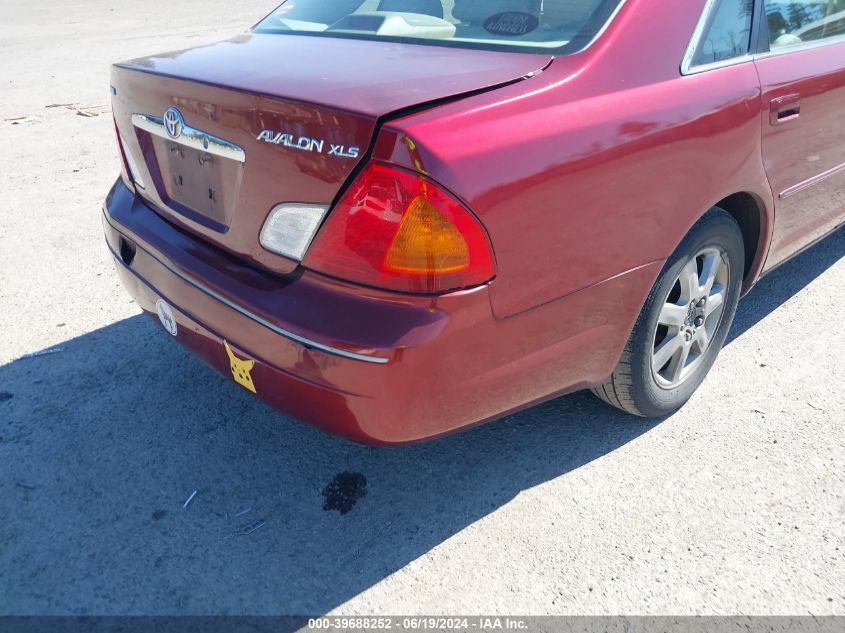 2002 Toyota Avalon Xls VIN: 4T1BF28B42U251460 Lot: 39688252