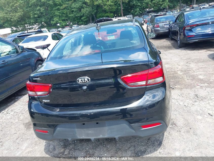 2020 Kia Rio Lx VIN: 3KPA24AD1LE362874 Lot: 39688254