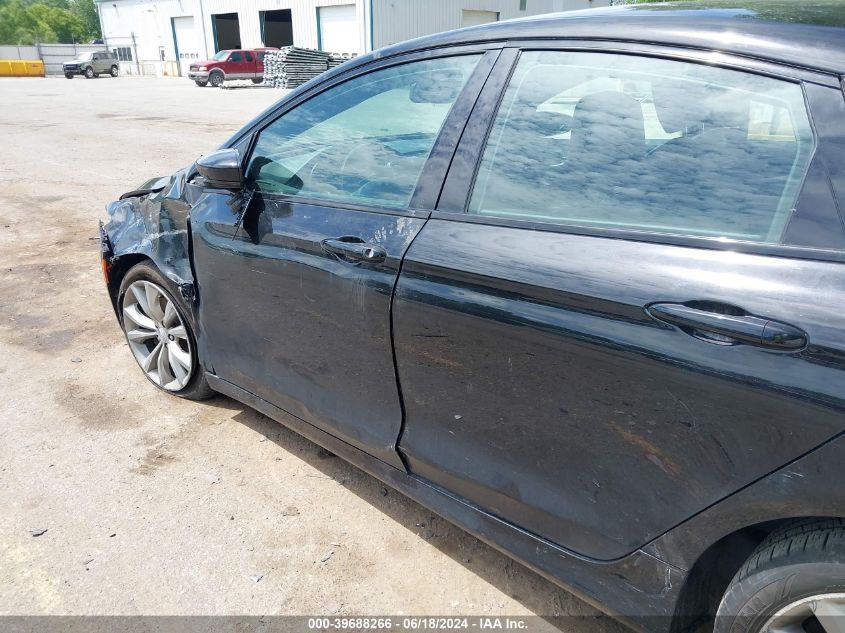 2016 Chrysler 200 S VIN: 1C3CCCBB5GN141779 Lot: 39688266