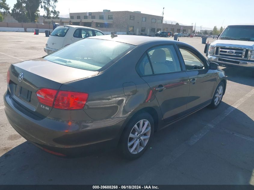 2012 Volkswagen Jetta 2.5L Se VIN: 3VWDP7AJ2CM131829 Lot: 39688268