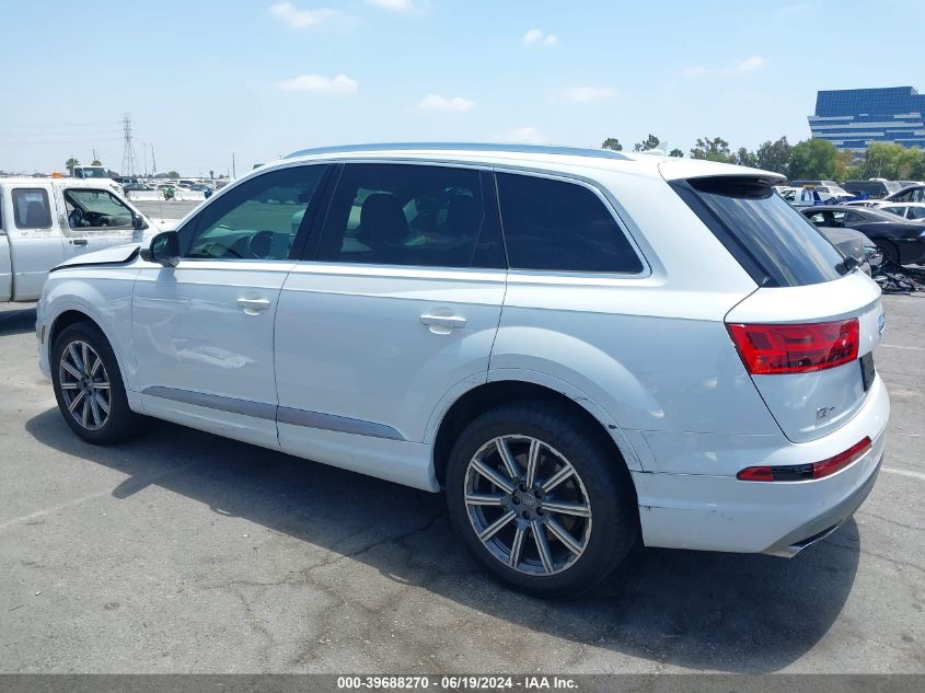 2017 Audi Q7 2.0T Premium VIN: WA1LHAF72HD042250 Lot: 39688270