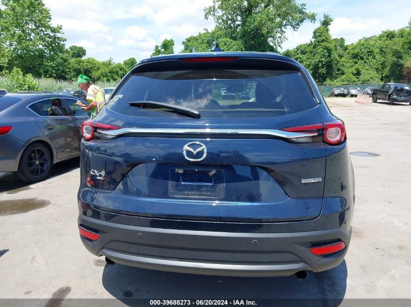 2021 Mazda Cx-9 Touring VIN: JM3TCBCY6M0510299 Lot: 39688273