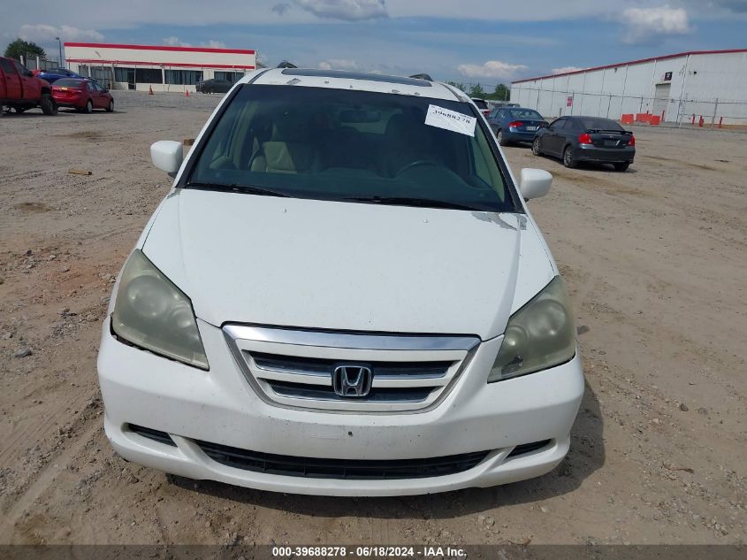 2005 Honda Odyssey Ex-L VIN: 5FNRL38705B030139 Lot: 39688278