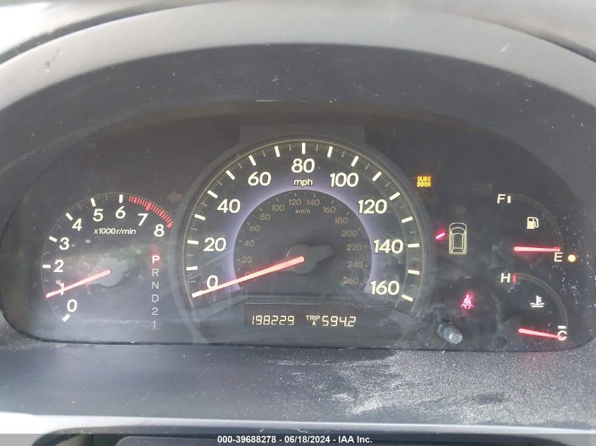 2005 Honda Odyssey Ex-L VIN: 5FNRL38705B030139 Lot: 39688278