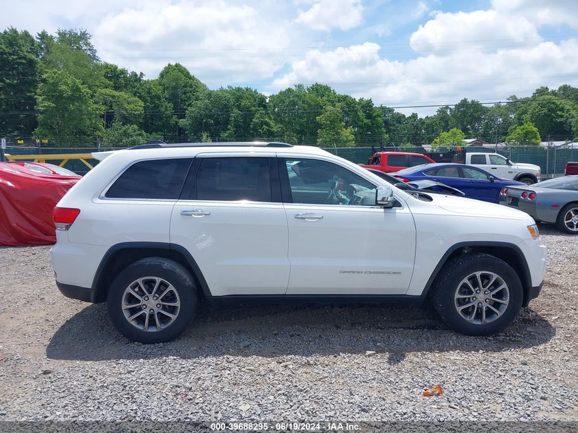 2016 Jeep Grand Cherokee Limited VIN: 1C4RJFBG4GC479064 Lot: 39688295