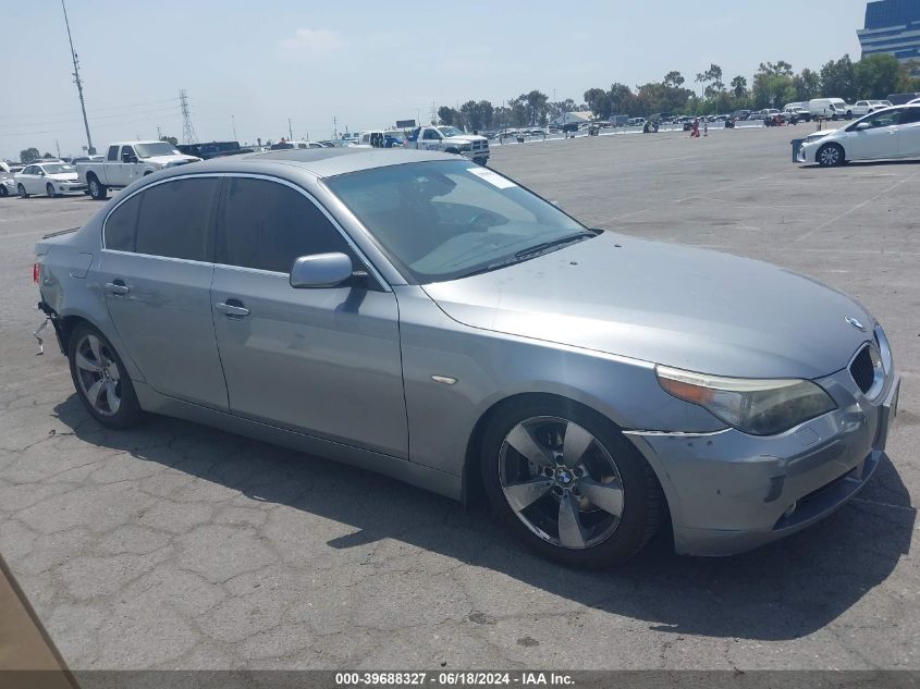 2004 BMW 530I VIN: WBANA73554B807155 Lot: 39688327