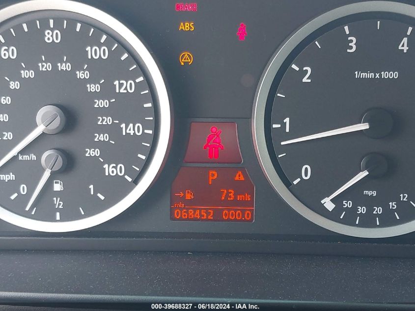 2004 BMW 530I VIN: WBANA73554B807155 Lot: 39688327