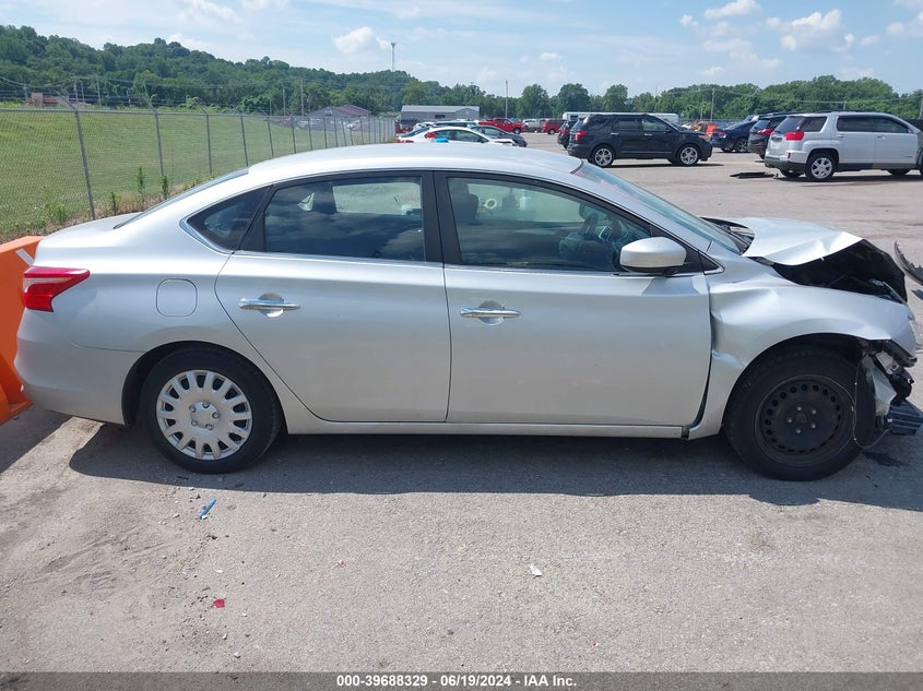 2018 Nissan Sentra S VIN: 3N1AB7AP2JY301091 Lot: 39688329