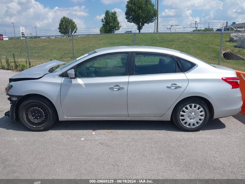 2018 Nissan Sentra S VIN: 3N1AB7AP2JY301091 Lot: 39688329