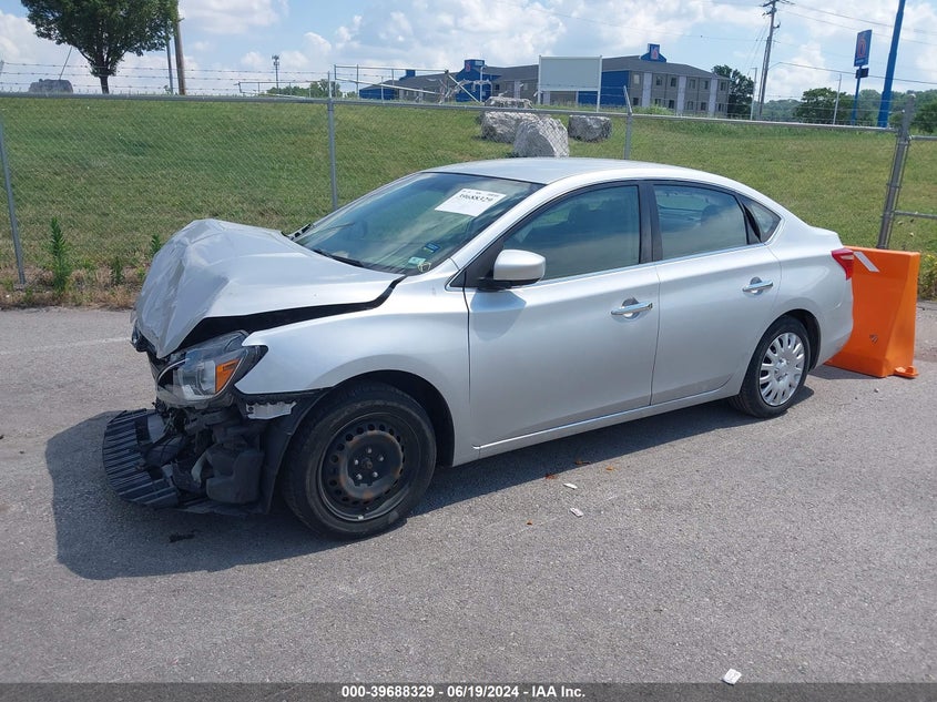 VIN 3N1AB7AP2JY301091 2018 NISSAN SENTRA S