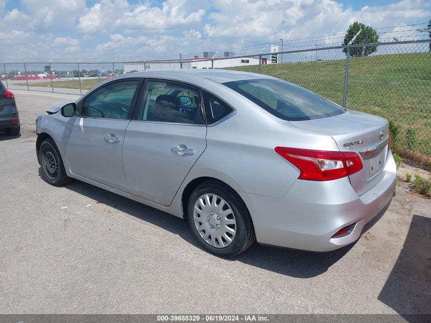 VIN 3N1AB7AP2JY301091 2018 NISSAN SENTRA S
