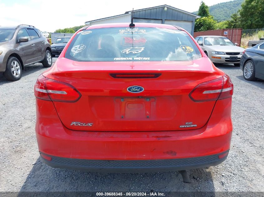 2015 Ford Focus Se VIN: 1FADP3F24FL270627 Lot: 39688345