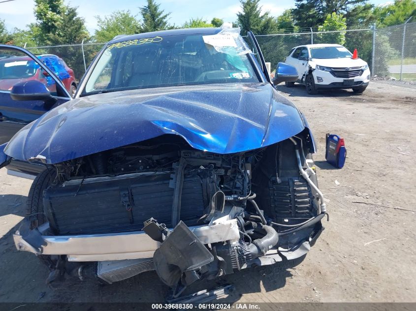 2020 Audi Q5 Premium 45 Tfsi Quattro S Tronic VIN: WA1ANAFY9L2097503 Lot: 39688350