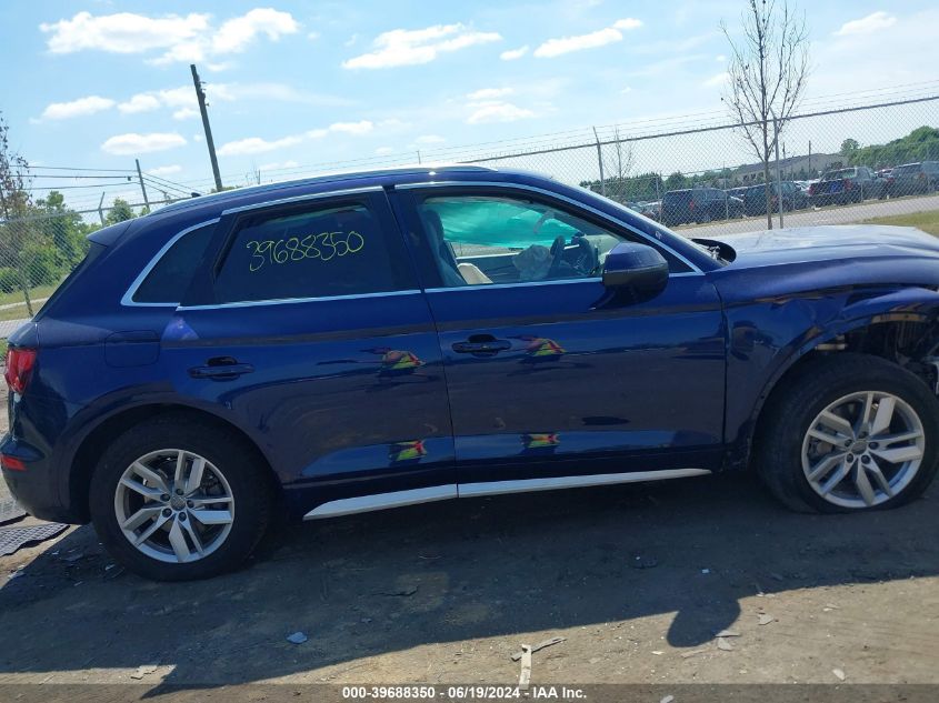 2020 Audi Q5 Premium 45 Tfsi Quattro S Tronic VIN: WA1ANAFY9L2097503 Lot: 39688350
