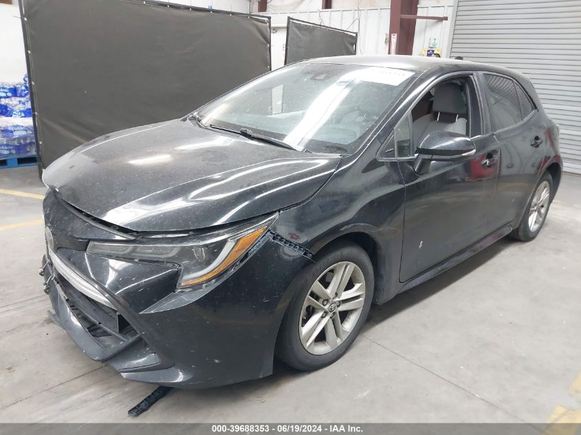 JTNK4RBE1K3044127 2019 TOYOTA COROLLA - Image 2