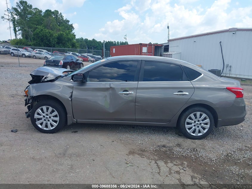 2017 Nissan Sentra Sv VIN: 3N1AB7AP8HL644768 Lot: 39688356