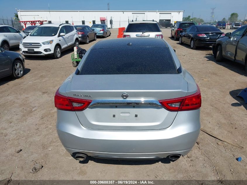 2016 Nissan Maxima 3.5S/Sv/Sl/Sr/Plat VIN: 1N4AA6AP0GC435115 Lot: 39688357