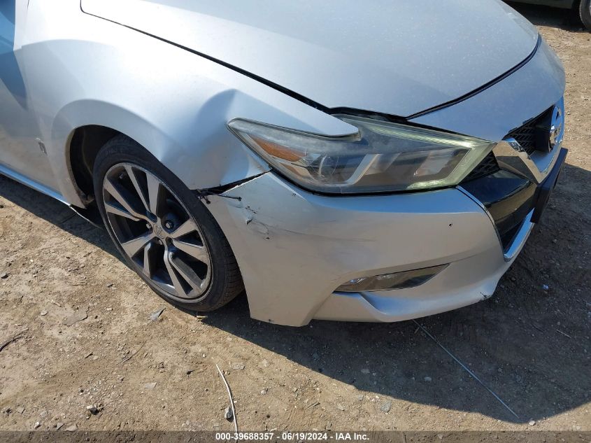 2016 Nissan Maxima 3.5S/Sv/Sl/Sr/Plat VIN: 1N4AA6AP0GC435115 Lot: 39688357