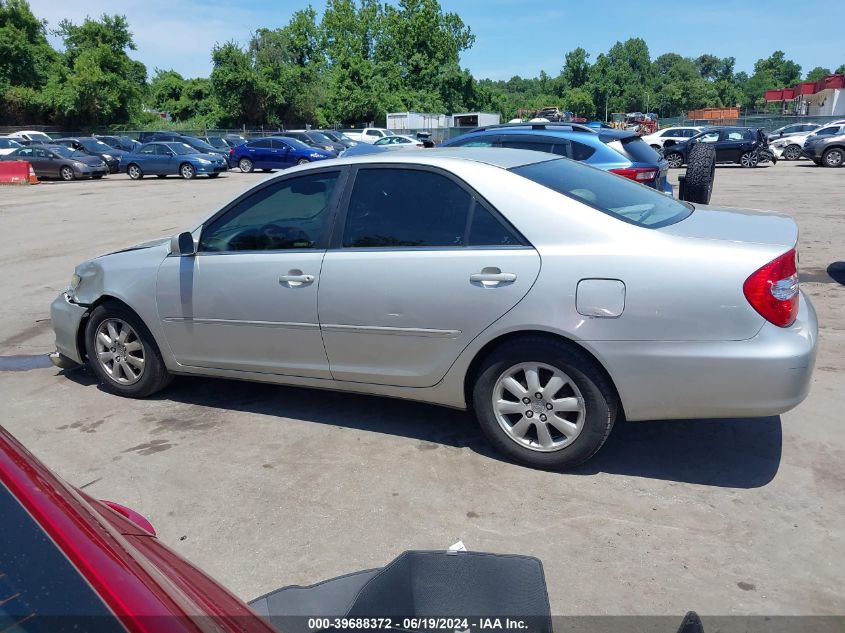2003 Toyota Camry Le/Xle/Se VIN: 4T1BE30K23U148608 Lot: 39688372