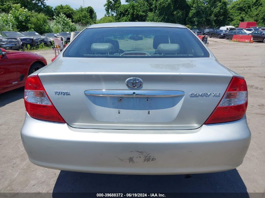 2003 Toyota Camry Le/Xle/Se VIN: 4T1BE30K23U148608 Lot: 39688372